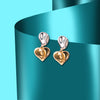 Heart Drop Earrings
