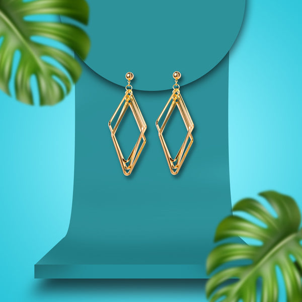 Geometric Drop Earrings