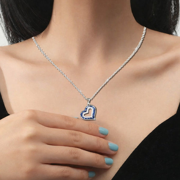 Ocean Heart Necklace