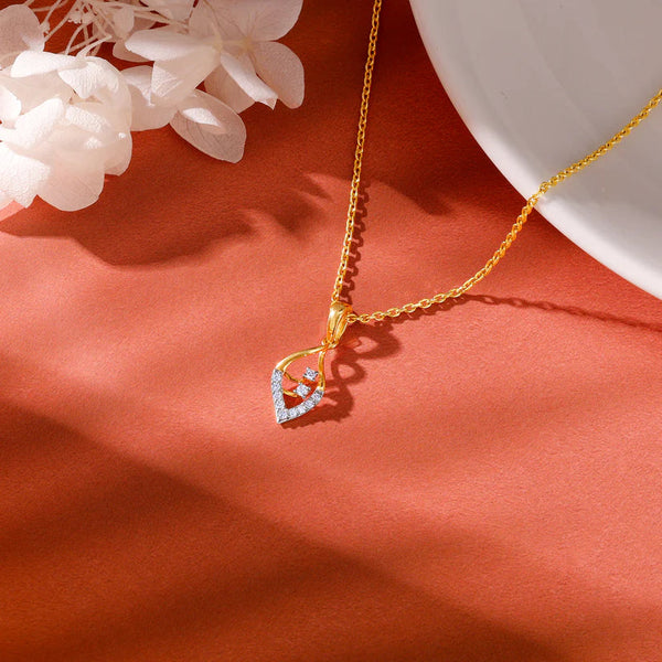 Rose Gold Celebration Pendant Necklace