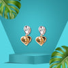 Heart Drop Earrings