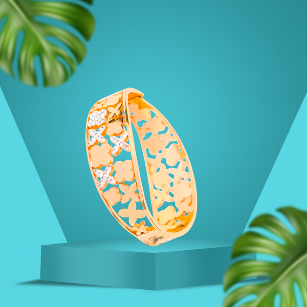 Floral Lattice Bracelet