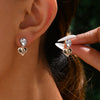 Heart Drop Earrings
