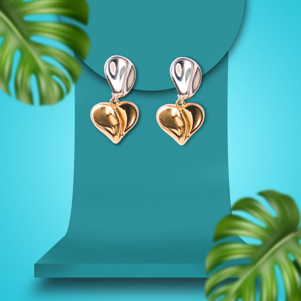Heart Drop Earrings