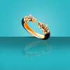 Jaguar Cuff Bangle for Women ( Black )