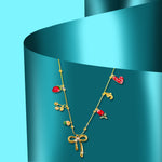 The Strawberry Fields Charm Necklace