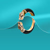 Jaguar Cuff Bangle for Women ( Black )