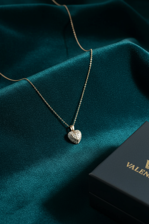 Angel Wings Heart Locket